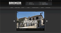 Desktop Screenshot of broker-nekretnine.hr